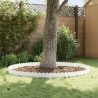Bordure de Pelouse 10 pcs 103 x 20 cm Acier Blanc 629628629628