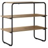 Table console Chêne artisanal 60 x 41 x 75 cm Bois d'ingénierie 629631629631