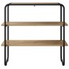 Table console Chêne artisanal 60 x 41 x 75 cm Bois d'ingénierie 629631629631