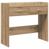 Table console Chêne artisanal 90 x 35 x 80 cm Bois d'ingénierie 629632629632
