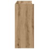 Table console Chêne artisanal 90 x 35 x 80 cm Bois d'ingénierie 629632629632