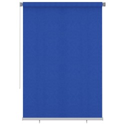 Store roulant d'extérieur 165 (l) x 230 (H) cm bleu HDPE 629639629639