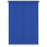Store roulant d'extérieur 165 (l) x 230 (H) cm bleu HDPE 629639629639