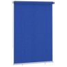 Store roulant d'extérieur 165 (l) x 230 (H) cm bleu HDPE 629639629639