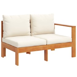 Salon de jardin avec coussins 4 pcs bois d'acacia massif 629640629640