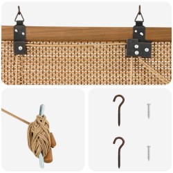 Store enrouleur Marron 140 x 220 cm Bambou 629642629642