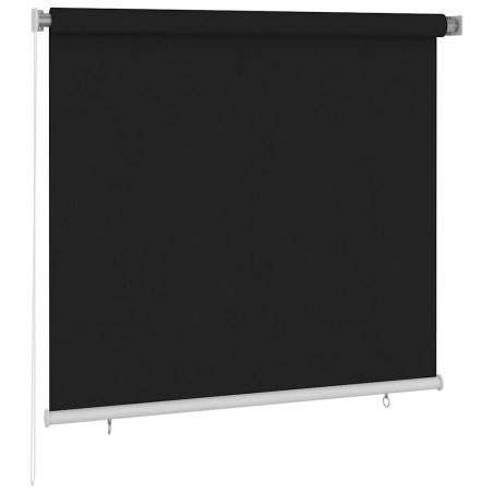 Store roulant d'extérieur 165 (l) x 140 (H) cm noir 629644629644