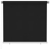Store roulant d'extérieur 165 (l) x 140 (H) cm noir 629644629644