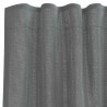 Rideaux en voile à œillets 2 pcs gris foncé 629646629646