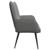 Sofa 2 places Gris foncé 115 x 61 x 87 cm Velours (V) 629650629650