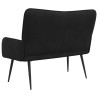 Sofa 2 places Noir 115 x 61 x 87 cm Velours (V) 629651629651