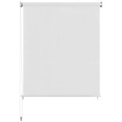 Store roulant d'extérieur 165 (l) x 140 (H) cm blanc 629655629655