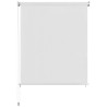 Store roulant d'extérieur 165 (l) x 140 (H) cm blanc 629655629655