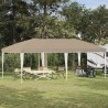 Tente de fête pop-up 575 x 290 x 245 cm Crème 629659629659