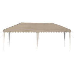 Tente de fête pop-up 575 x 290 x 245 cm Crème 629659629659