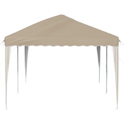 Tente de fête pop-up 575 x 290 x 245 cm Crème 629659629659