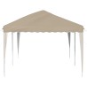 Tente de fête pop-up 575 x 290 x 245 cm Crème 629659629659