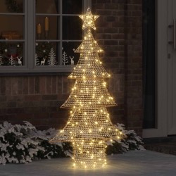 Sapin de Noël avec 160 LED Blanc chaud 151 cm PET 629668629668