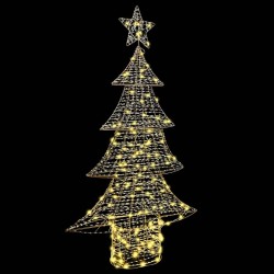 Sapin de Noël avec 160 LED Blanc chaud 151 cm PET 629668629668