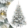 Sapin de Noël artificiel avec 150 LED Blanc 150 cm PE et PVC 629673629673