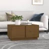 Table basse Marron miel 80x50x40 cm Bois massif de pin 629680629680