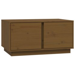 Table basse Marron miel 80x50x40 cm Bois massif de pin 629680629680