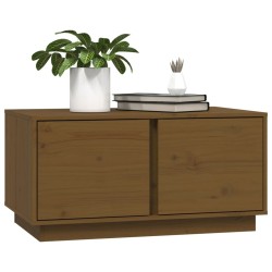 Table basse Marron miel 80x50x40 cm Bois massif de pin 629680629680