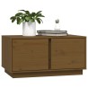 Table basse Marron miel 80x50x40 cm Bois massif de pin 629680629680
