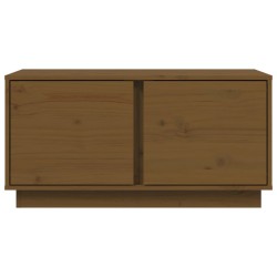 Table basse Marron miel 80x50x40 cm Bois massif de pin 629680629680