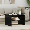 Table basse Chêne noir 60 x 50 x 40 cm Bois d'ingénierie 629684629684