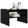 Table basse Chêne noir 60 x 50 x 40 cm Bois d'ingénierie 629684629684