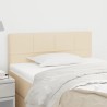 Tête de lit Crème 100x5x78/88 cm Tissu 629688629688