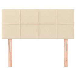 Tête de lit Crème 100x5x78/88 cm Tissu 629688629688