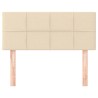 Tête de lit Crème 100x5x78/88 cm Tissu 629688629688