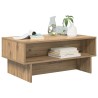 Table basse Chêne artisanal 80 x 46 x 35 cm Bois d'ingénierie 629691629691