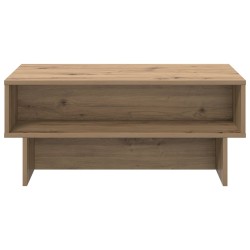 Table basse Chêne artisanal 80 x 46 x 35 cm Bois d'ingénierie 629691629691
