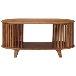 Table basse faite main Marron Teck 85 x 50 x 40 cm 629693629693