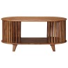 Table basse faite main Marron Teck 85 x 50 x 40 cm 629693629693