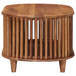 Table basse faite main Marron Teck 85 x 50 x 40 cm 629693629693