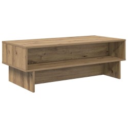 Table basse Chêne artisanal 100 x 46 x 35 cm Bois d'ingénierie 629695629695