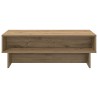 Table basse Chêne artisanal 100 x 46 x 35 cm Bois d'ingénierie 629695629695