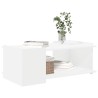 Table basse Blanc 90 x 50 x 33 cm Bois d'ingénierie 629696629696