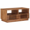 Table basse faite main Brun Teck 85 x 45,5 x 40 cm 629697629697