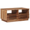 Table basse faite main Brun Teck 85 x 45,5 x 40 cm 629697629697