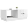 Table basse Blanc brillant 90 x 50 x 37 cm Bois d'ingénierie 629698629698