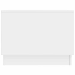 Table basse Blanc brillant 90 x 50 x 37 cm Bois d'ingénierie 629698629698