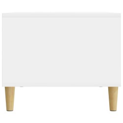 Table basse Blanc brillant 90 x 50 x 40 cm Bois d'ingénierie 629699629699