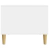 Table basse Blanc brillant 90 x 50 x 40 cm Bois d'ingénierie 629699629699
