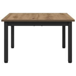 Table basse Chêne artisan 60 x 60 x 36 cm Bois d'ingénierie 629700629700