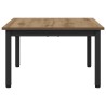 Table basse Chêne artisan 60 x 60 x 36 cm Bois d'ingénierie 629700629700